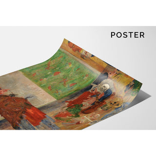 Reproduction L'étonnement de la souris à masque - James Ensor