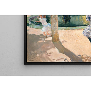 Reproduction La Corde à sauter - Joaquín Sorolla