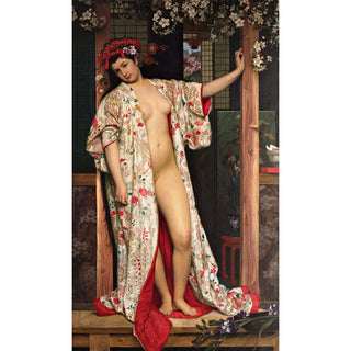 Reproduction La Japonaise Au Bain - James Tissot