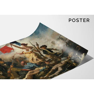 Reproduction La Liberté Guidant Le Peuple d'Eugène Delacroix