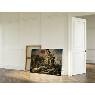 Reproduction La Liberté Guidant Le Peuple d'Eugène Delacroix