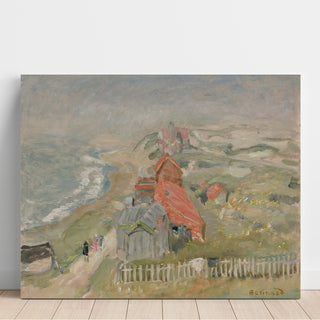 Reproduction La Maison au Bord du Chemin ou Maisons sur la Falaise - Pierre Bonnard