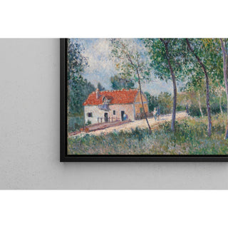 Reproduction La Route de Moret à Saint-Mammès - Alfred Sisley