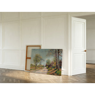Reproduction La Route de Veneux - Alfred Sisley