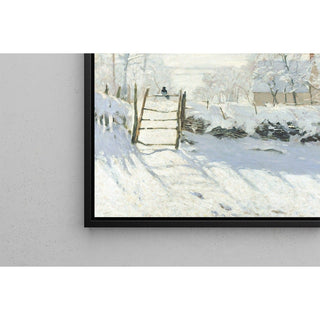 Reproduction La pie - Claude Monet