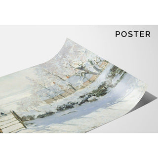 Reproduction La pie - Claude Monet