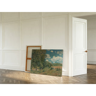 Reproduction La route de Versailles à Saint-Germain - Alfred Sisley
