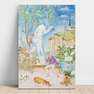 Reproduction La statue brisée II - Nils Dardel