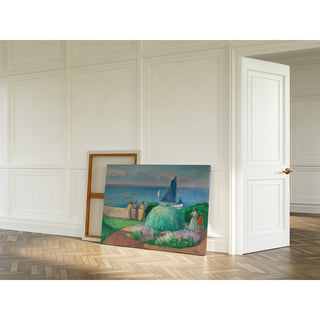 Reproduction La voile bleue, Préfailles - Henri Lebasque