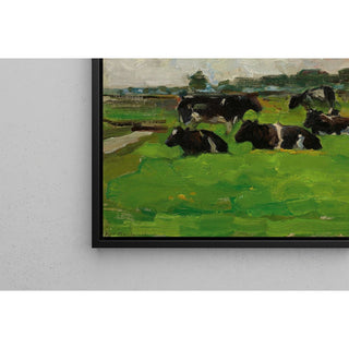 Reproduction Landscape with Group of Five Cows - Piet Mondrian