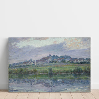 Reproduction Le Bords de la Marne près de Montévrain - Henri Lebasque