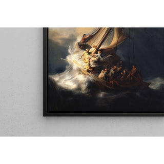 Reproduction Le Christ dans la tempête sur la mer de Galilée - Rembrandt