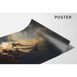 Reproduction Le Christ dans la tempête sur la mer de Galilée - Rembrandt
