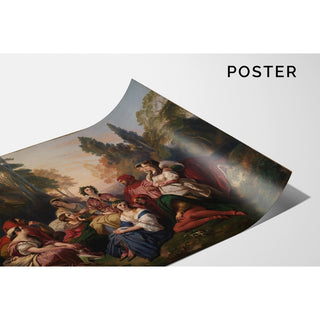 Reproduction Le Décaméron - Franz Xaver Winterhalter
