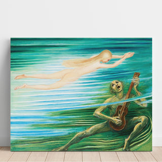 Reproduction Le Nymphe des eaux - Nils Dardel