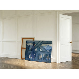 Reproduction Le Pont de l'Europe - Gustave Caillebotte