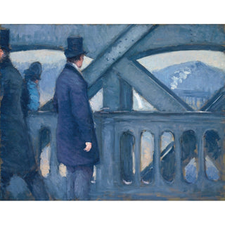 Reproduction Le Pont de l'Europe - Gustave Caillebotte