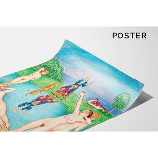 Reproduction Le Retour aux terrains de jeu de la jeunesse - Nils Dardel
