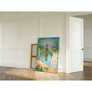 Reproduction Le Retour aux terrains de jeu de la jeunesse - Nils Dardel
