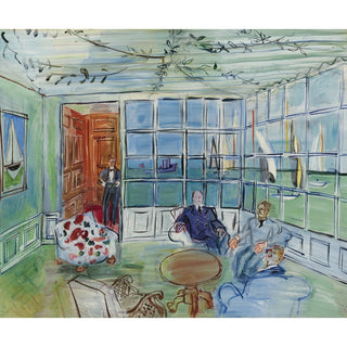 Reproduction Le Royal Yacht Squadron, Cowes, Île de Wight - Raoul Dufy