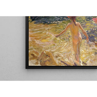 Reproduction Le bain, Jávea - Joaquín Sorolla