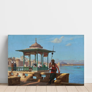 Reproduction Le harem dans le kiosque - Jean-Léon Gérôme