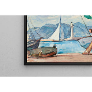 Reproduction Le port de Saint-Tropez - Henri Lebasque