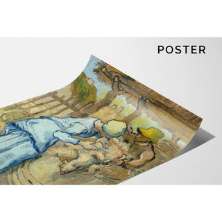 Reproduction Le tondeur de moutons d'après Millet - Vincent van Gogh