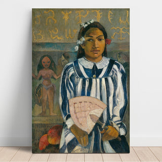 Reproduction Les Ancêtres de Tehamana Merahi Metua no Tehamana - Paul Gauguin