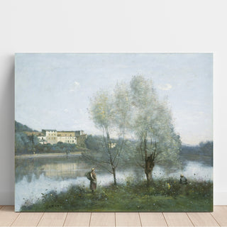 Reproduction Les Baigneuses de Ville-d'Avray - Jean-Baptiste Camille Corot