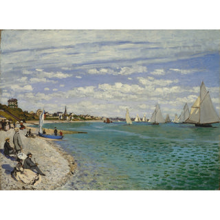 Reproduction Les Régates à Sainte-Adresse - Claude Monet