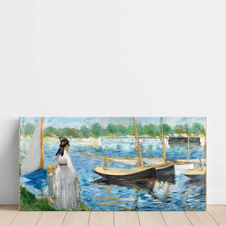 Reproduction Les bords de la Seine à Argenteuil - Edouard Manet