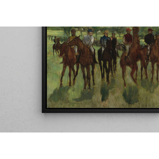 Reproduction Les cavaliers - Edgar Degas