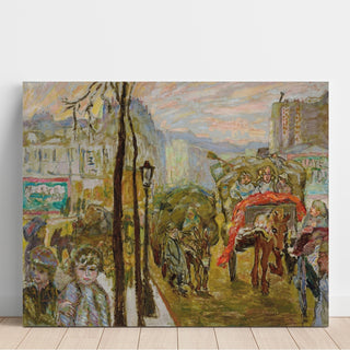 Reproduction Les chiffonniers ou Le retour des halles - Pierre Bonnard