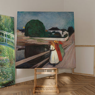 Reproduction Les filles sur le pont - Edvard Munch