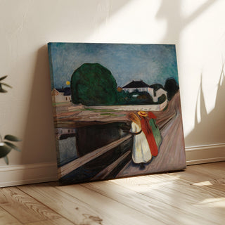 Reproduction Les filles sur le pont - Edvard Munch
