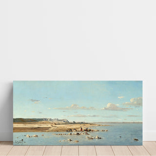 Reproduction Les lavandières sur les rives de la Durance - Paul Gauguin