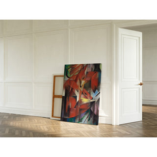 Reproduction Les renards - Franz Marc