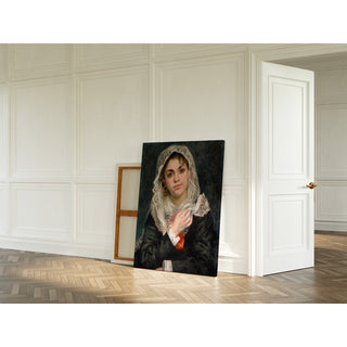 Reproduction Lise dans un Châle Blanc - Pierre-Auguste Renoir