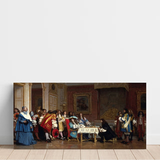 Reproduction Louis XIV et Molière - Jean-Léon Gerôme