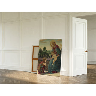 Reproduction Madone et Enfant avec le jeune Saint Jean-Baptiste - Sandro Botticelli