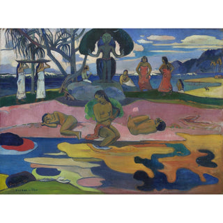 Reproduction Mahana no atua, Jour du seigneur - Paul Gauguin