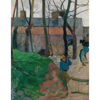 Reproduction Maisons à Le Pouldu - Paul Gauguin
