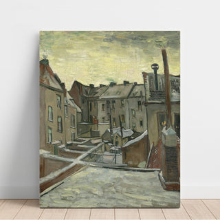 Reproduction Maisons vues de l'arrière - Vincent van Gogh