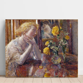 Reproduction Maréchal Niel Roses - Childe Hassam