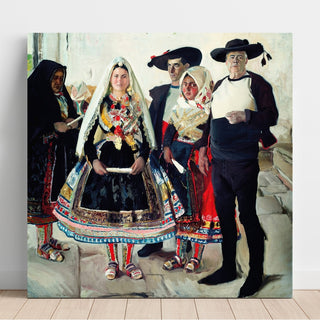 Reproduction Mariée Lagarteran - Joaquín Sorolla
