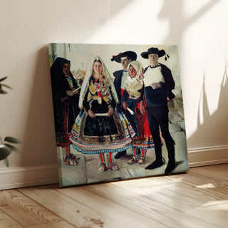 Reproduction Mariée Lagarteran - Joaquín Sorolla