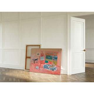 Reproduction Nu dans l'Atelier Rouge de Vence - Raoul Dufy