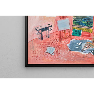 Reproduction Nu dans l'Atelier Rouge de Vence - Raoul Dufy