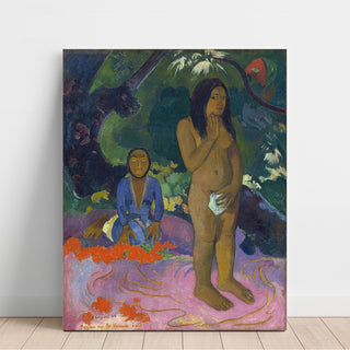 Reproduction Parau na te Varua ino Words of the Devil - Paul Gauguin